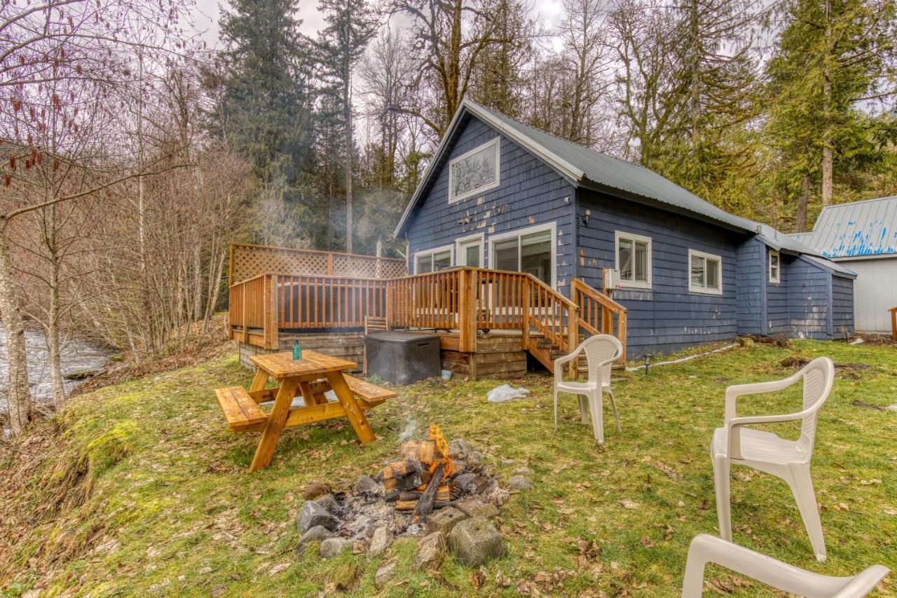 Riverbend Cabin 2 Rhododendron 外观 照片
