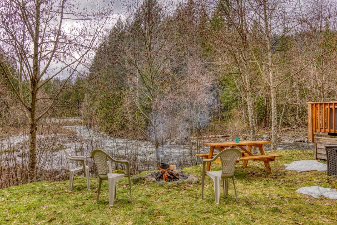 Riverbend Cabin 2 Rhododendron 外观 照片