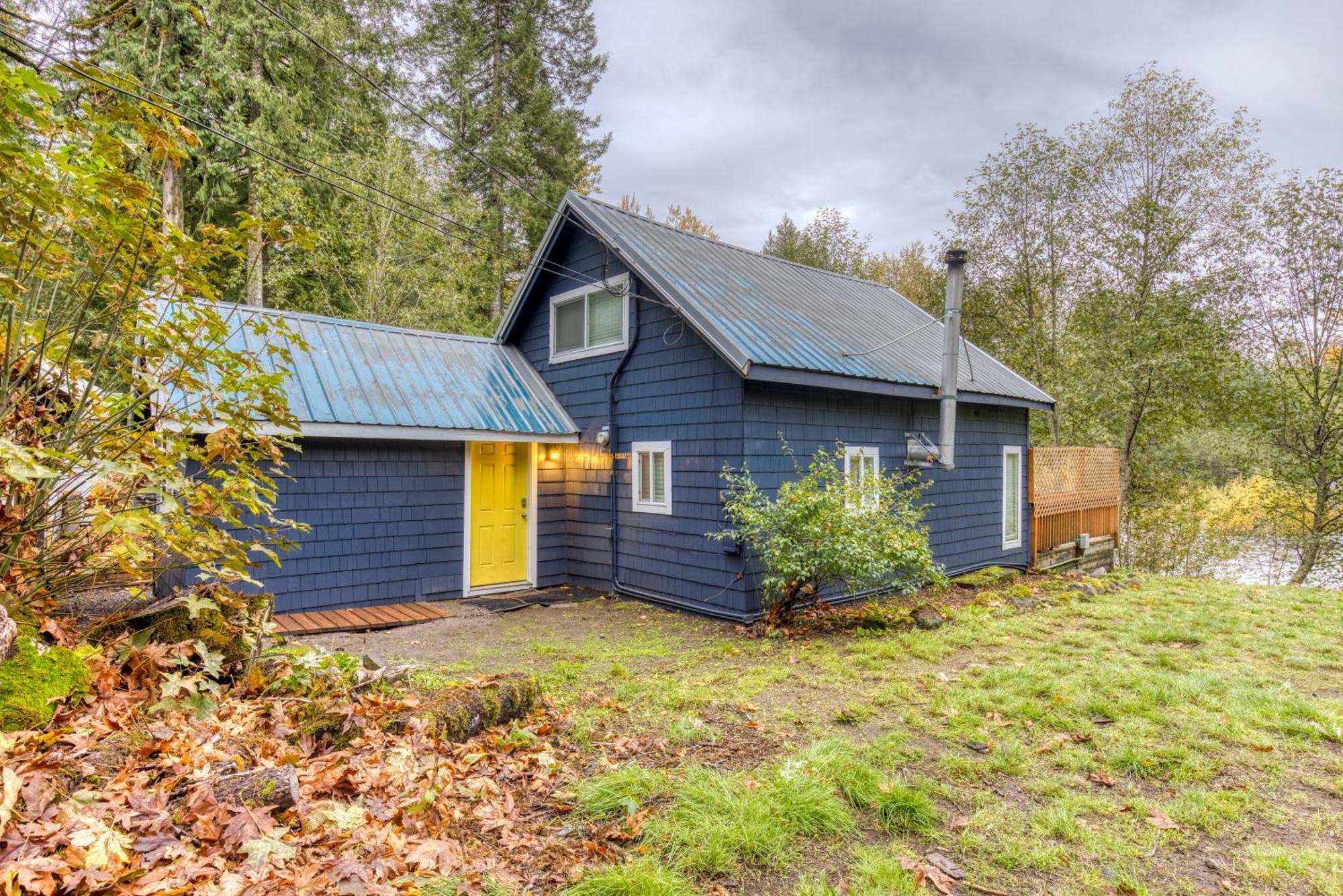 Riverbend Cabin 2 Rhododendron 外观 照片