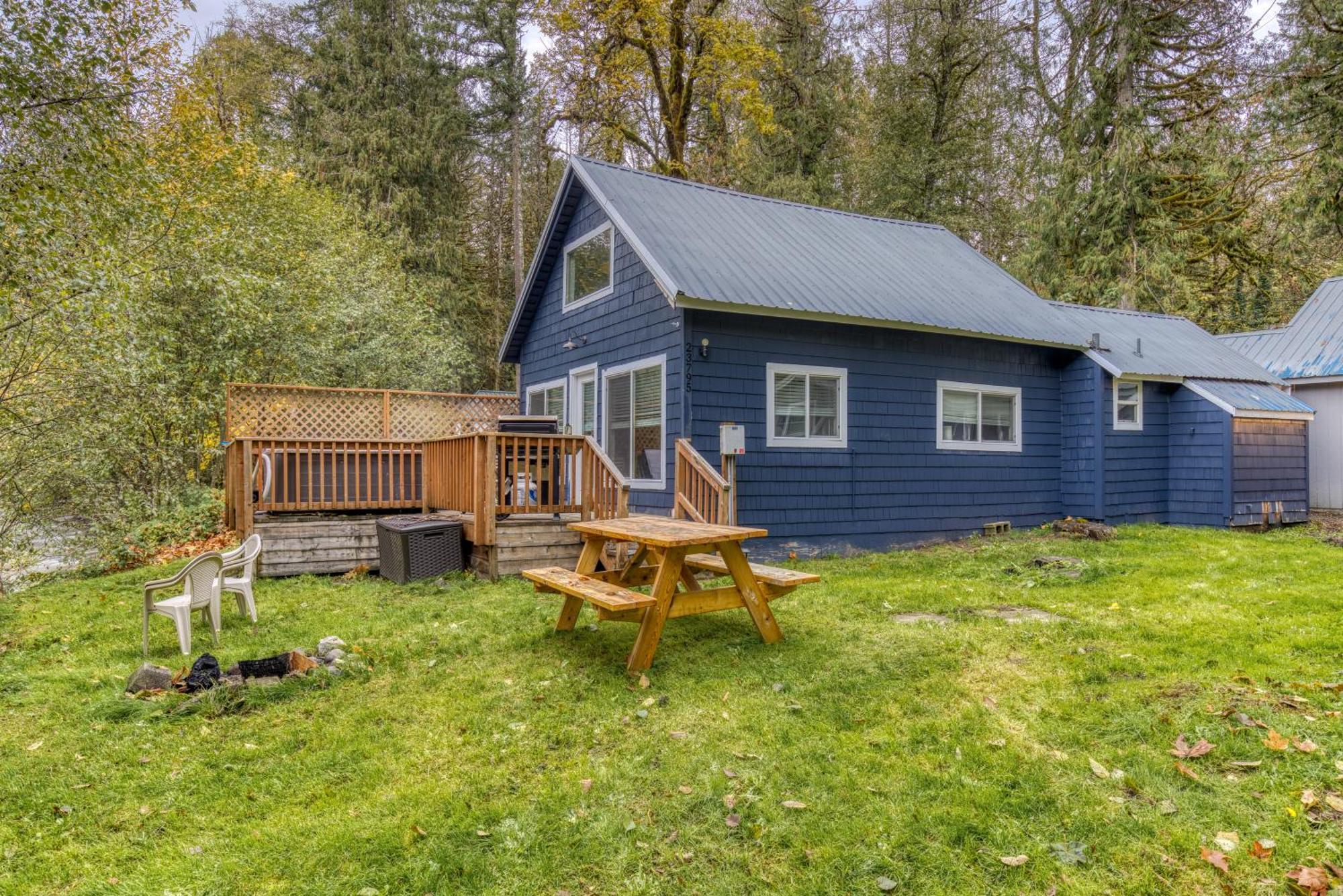 Riverbend Cabin 2 Rhododendron 外观 照片