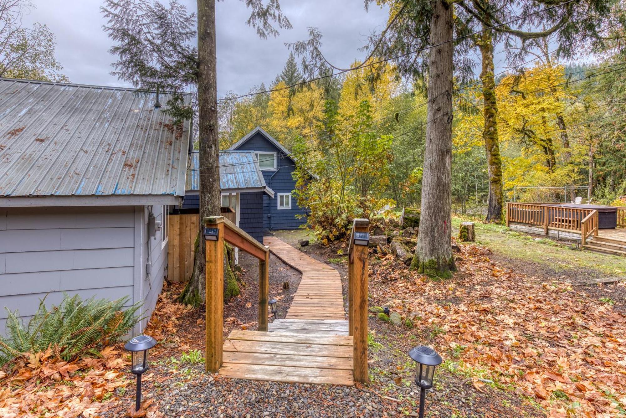 Riverbend Cabin 2 Rhododendron 外观 照片