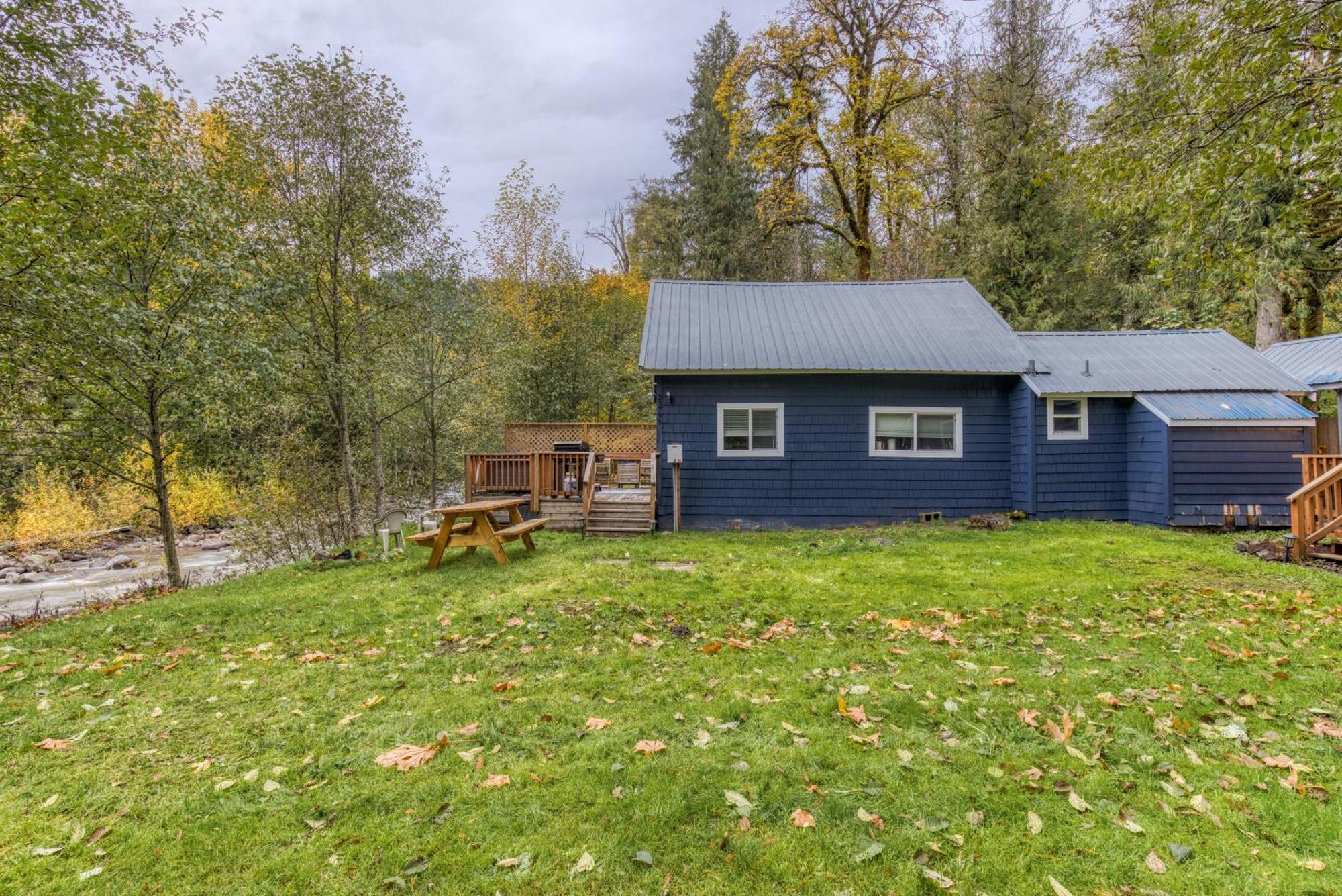 Riverbend Cabin 2 Rhododendron 外观 照片